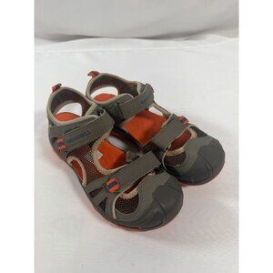 Size 4M Merrell Hydro Rapid Leather Water Sandals Big Boys